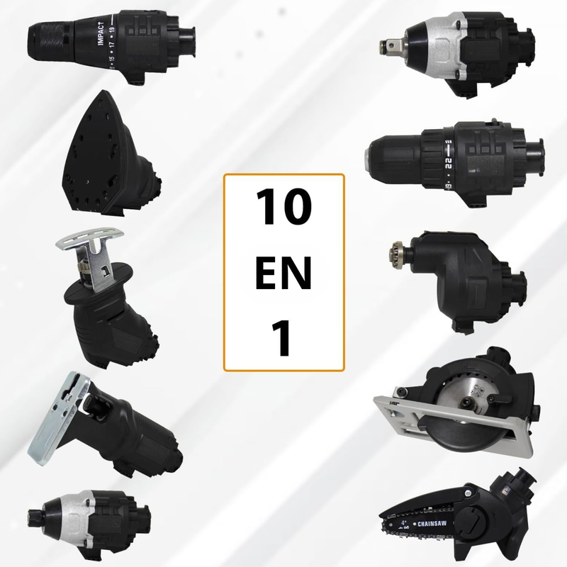 Kit Herramienta Multifunciones 10 en 1 PowerMax| Oferta Imperdible🎁